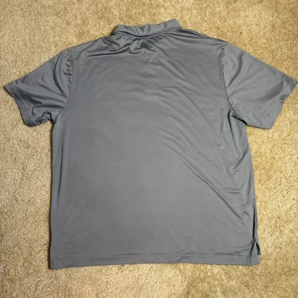 adidas Men’s Gray Performance Polo